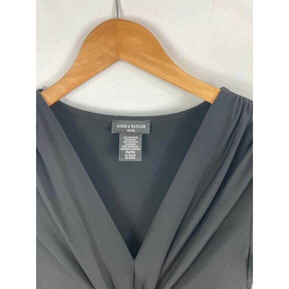 NWT Lord & Taylor Twist Front LBD Size PM - Picture 3 of 6